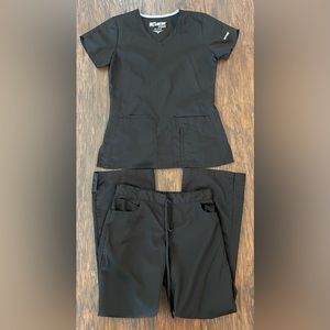 Greys anatomy by Barco black scrub set